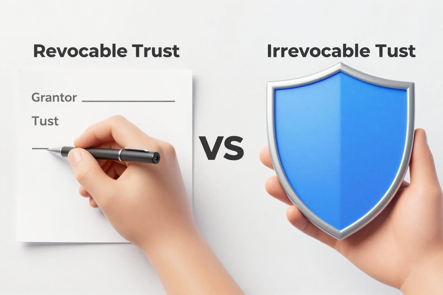 Revocable vs Irrevocable Trust Tax Treatment: 5 Key Differences for 2026