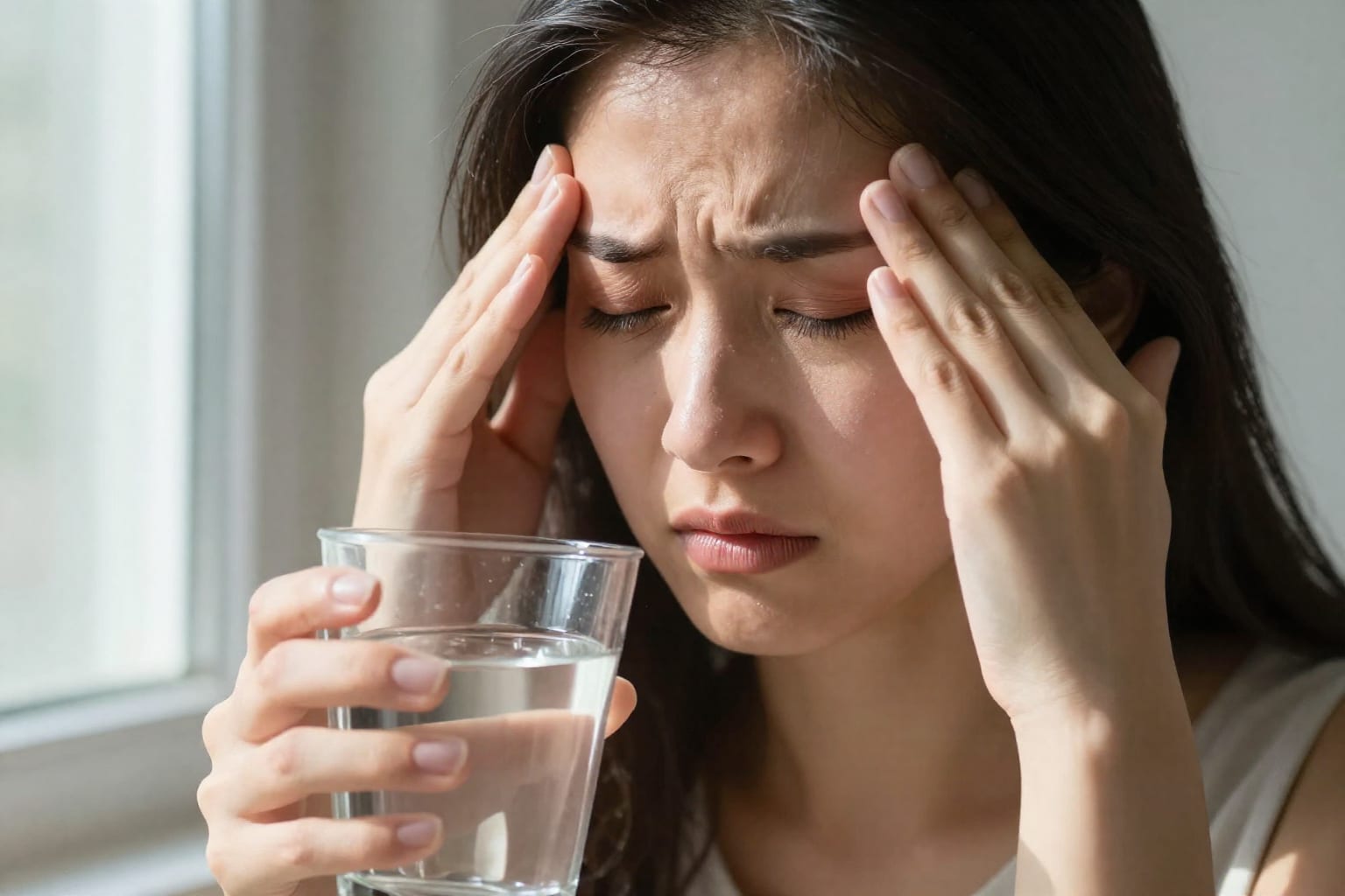 How to Tell If That Throbbing Headache Means You’re Dehydrated
